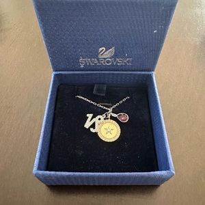 Capricorn Swarovski necklace